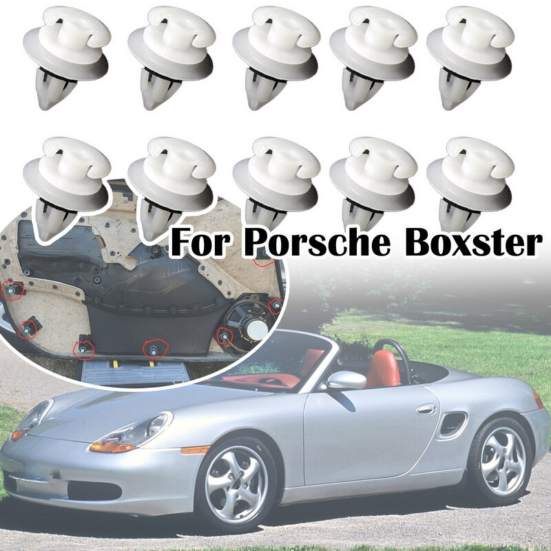 10X для Porsche Boxster 986 панель для передней и задней двери, модная модель, фиксатор трансформера, бампер, багажник, башмак