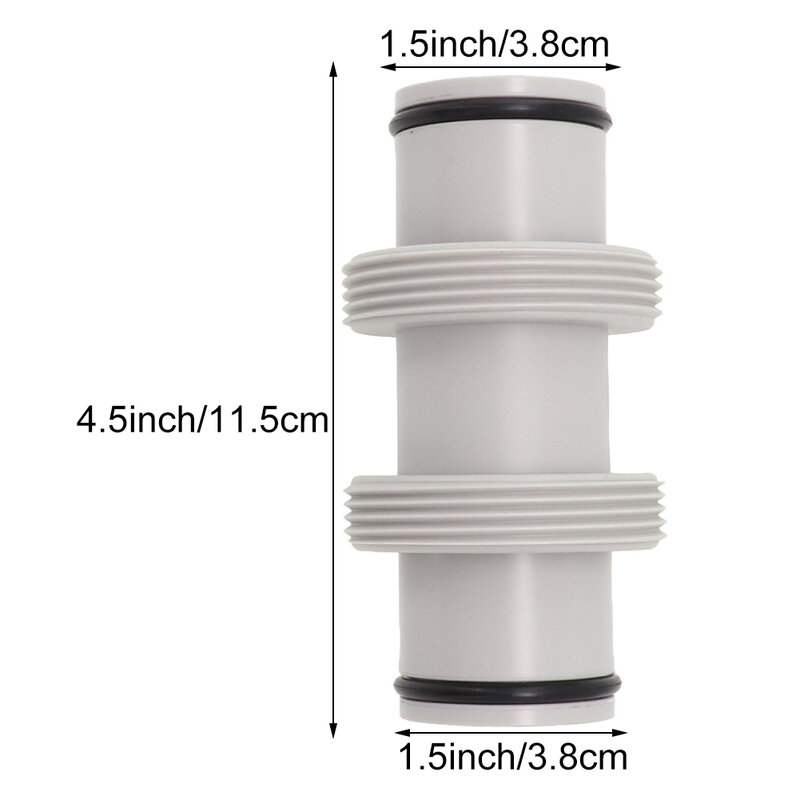 Hose Adapter For Intex Split Hose Plunger Valve Pool Part 1.5in Straight Connector Lawn Garden Swimming Pool Spas Watering