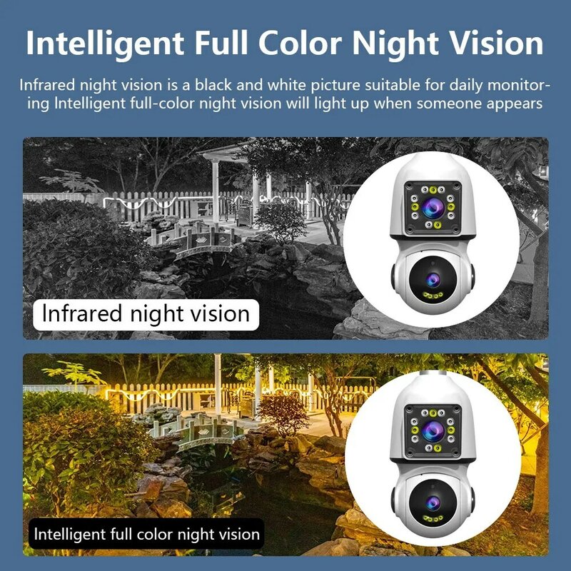 كاميرا LLSEE 2K 4MP CCTV Home داخلية لاسلكية تعمل بالواي فاي لمبة صغيرة E27 كاميرا أمان IP رؤية ليلية بالألوان الكاملة دعوة ثنائية الاتجاه