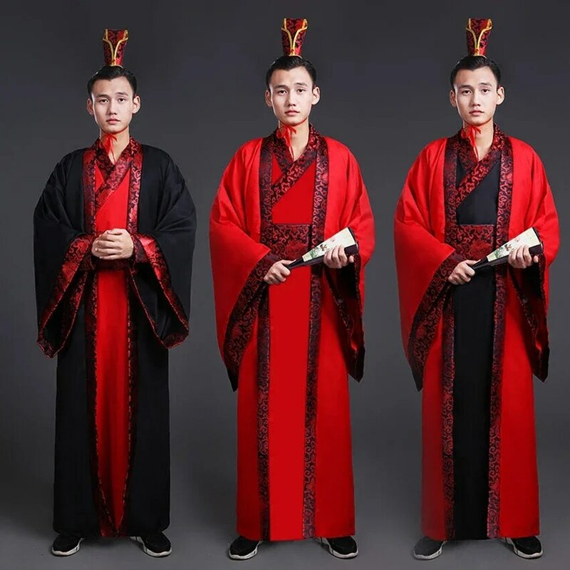 男性のための漢服漢服ドレス,伝統的な中国の服,伝統的なダンスの衣装,フェスティバルの衣装,アンティークのコスプレ