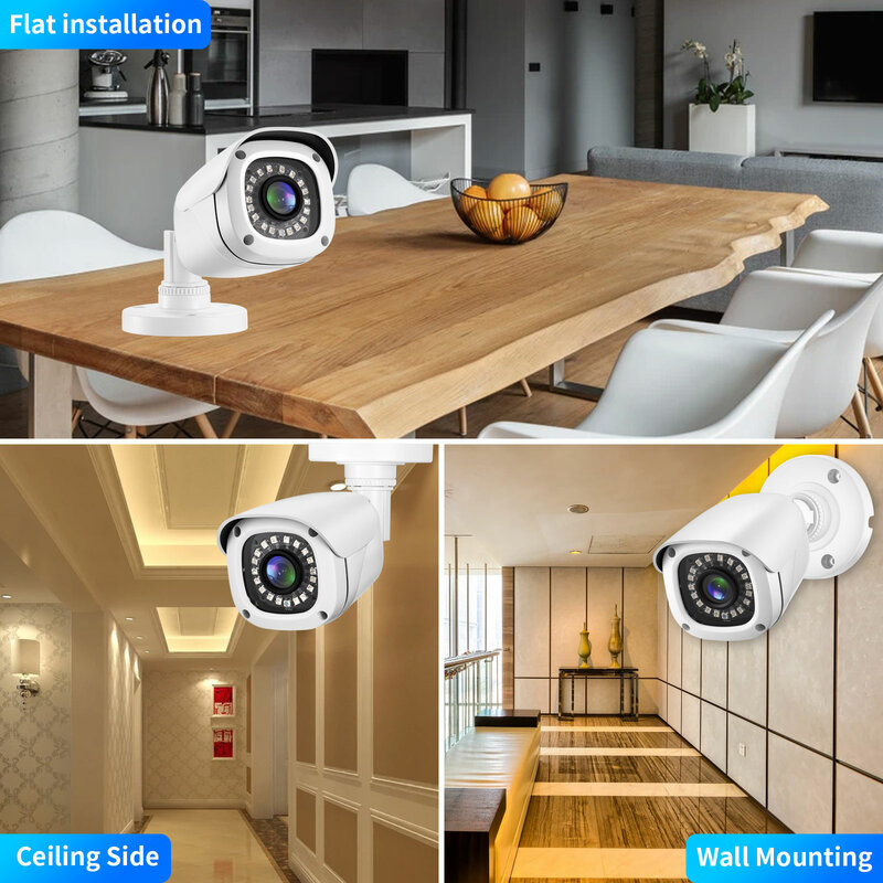 Gadinan HD 720P 1080P 5MP AHD Camera Home Wired Surveillance Infrared Night Vision Bullet Outdoor BNC CCTV Security Camera