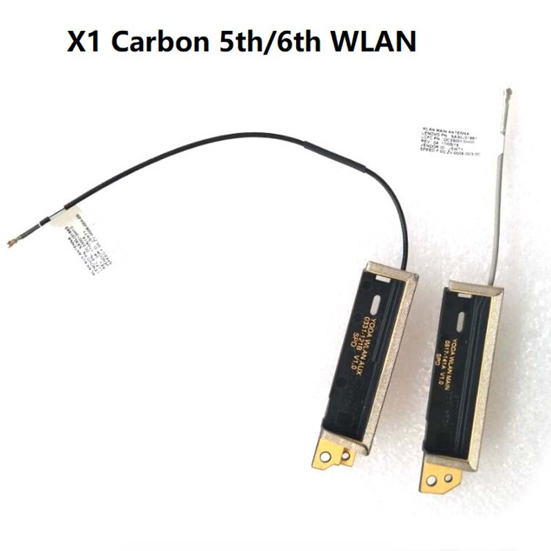 Antena sem fio WIFI para Thinkpad X1 Carbono 5 ° 6 ° 7 ° 8 ° Laptop 5A30V25487 01LV466