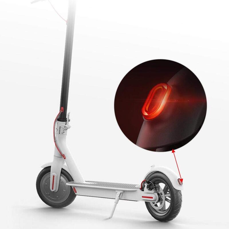 Luz trasera de LED para patinete eléctrico, luz de freno, luz de seguridad, faro trasero para los vehículos scooter Xiaomi M365