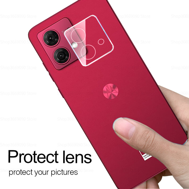 2PCS 3D Rear Camera Lens Tempered Glass For Motorola Moto G84 G 84 84G MotoG84 Back Lens Protector Protective Cover Films 6.5''