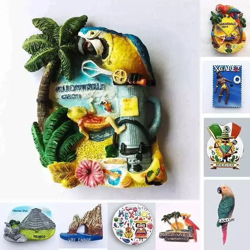 Мексика Канкун Туристический сувенирные магниты на холодильник маргаритавиль Chichen Itza магнитные наклейки на холодильник украшение дома подарки