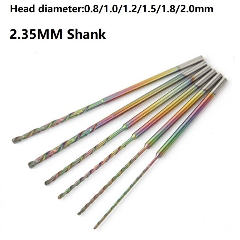 Hot Sale Drill Bit Auger-drill Auger-drill Head Bit Drill Drilling Head Quenched Drill Bit Shank 1PC 2.35MM 57mm
