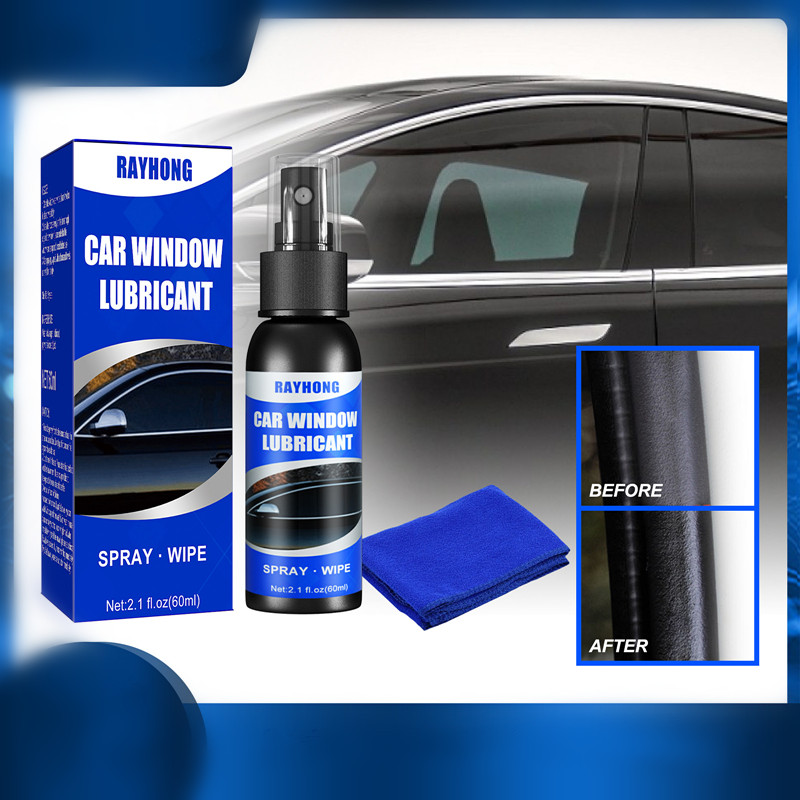 60ml lubrificante per finestre striscia di gomma per porte in gomma manutenzione ammorbidente per auto elimina il rumore prodotti per auto universali