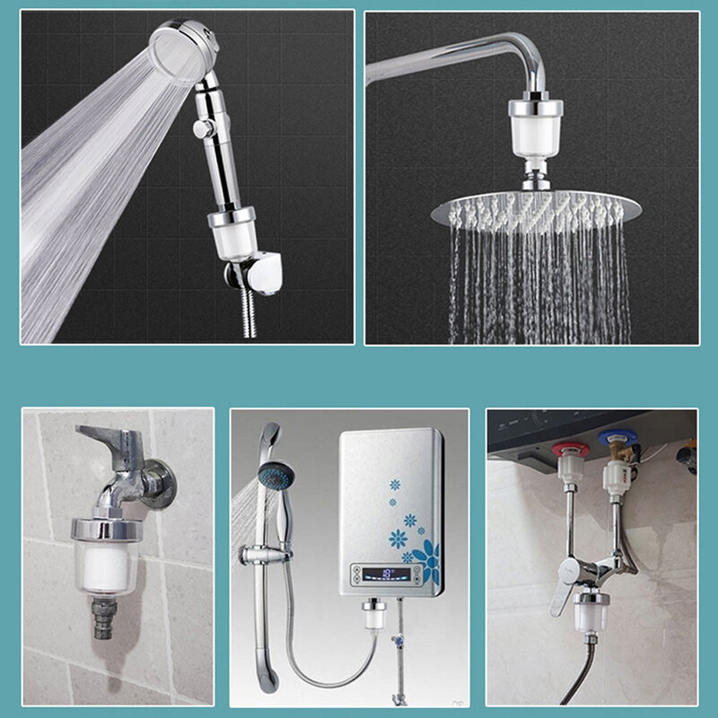 Kit depuratore uscita acqua filtro rubinetto universale per doccia bagno cucina