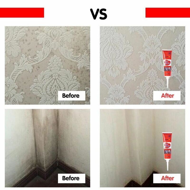 120g Household Cleaner Ceramic Caulk Gel Mold Removal Ceramic Tile Pool Toilet Stain Remover Mold Mildew Cleaner Wall Mold