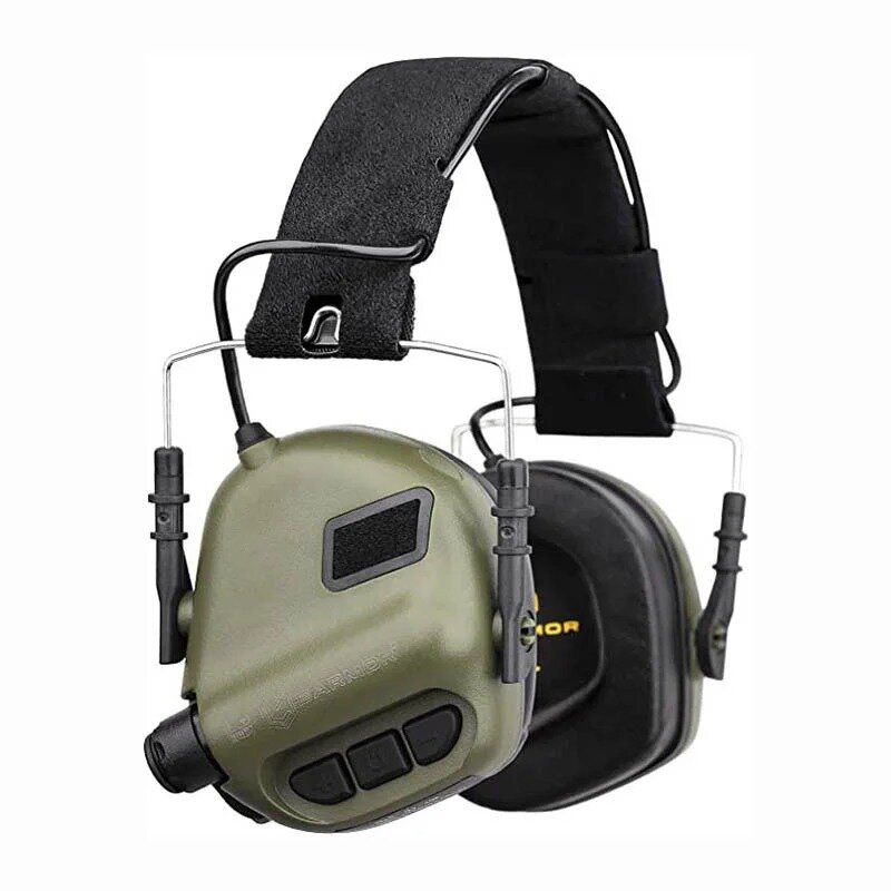 OPSMEN EARMOR DulMédiateur set MOD3, suppression du bruit, chasse, tir, cache-oreilles, protection auditive, casque d'amplification du son