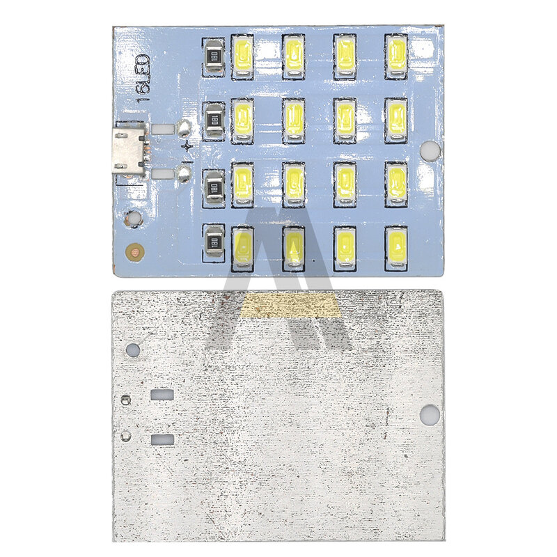 Mirco Usb 5730 Đèn LED Chiếu Sáng Bảng Di Động USB Đèn Khẩn Cấp Ánh Sáng Đèn Ban Đêm Trắng 5730 Smd 5V 430mA ~ 470mA Tự Làm Đèn Để Bàn Làm Việc