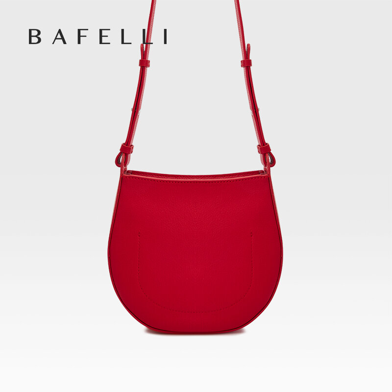 BAFELLI 2023 женская сумка в винтажном стиле кожаная женская сумка через плечо роскошный бренд кросс-боди маленькое седло повседневное ретро