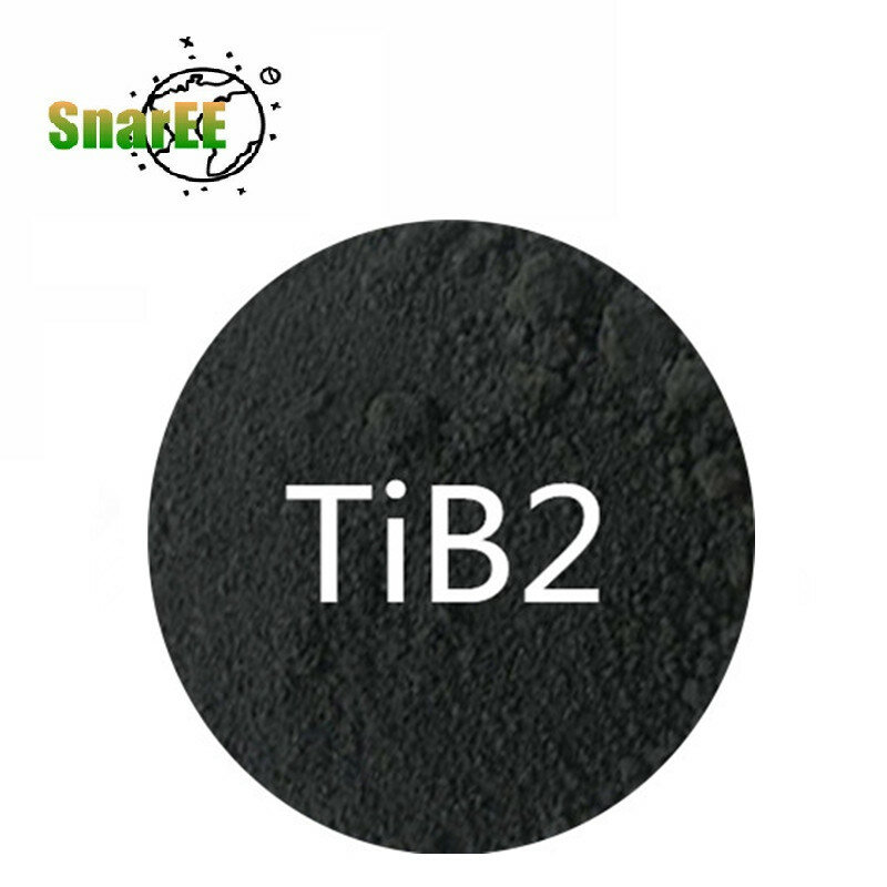 อนุภาคนาโน TiB2ไทเทเนียมไดโบไรด์ขนาด99.9% 10um-500นาโนเมตรไทเทเนียมบอไรด์สำหรับการวิจัยทางวิทยาศาสตร์ในห้องปฏิบัติการ