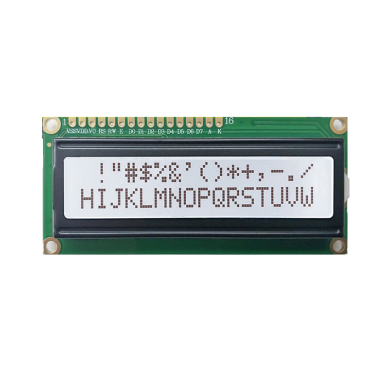 LCD1602 1602 Lcd Module 16X2 Karakter Lcd Blauw/Geel Groen Scherm PCF8574T PCF8574 Iic I2C Interface 5V Voor Arduino