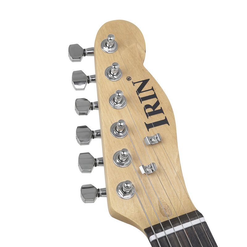 Irin 6 Snaren 39 Inch 22 Frets Elektrische Gitaar Basswood Body Esdoorn Hals Elektrische Guitarra Met Tas Gitaar Onderdelen En Accessoires
