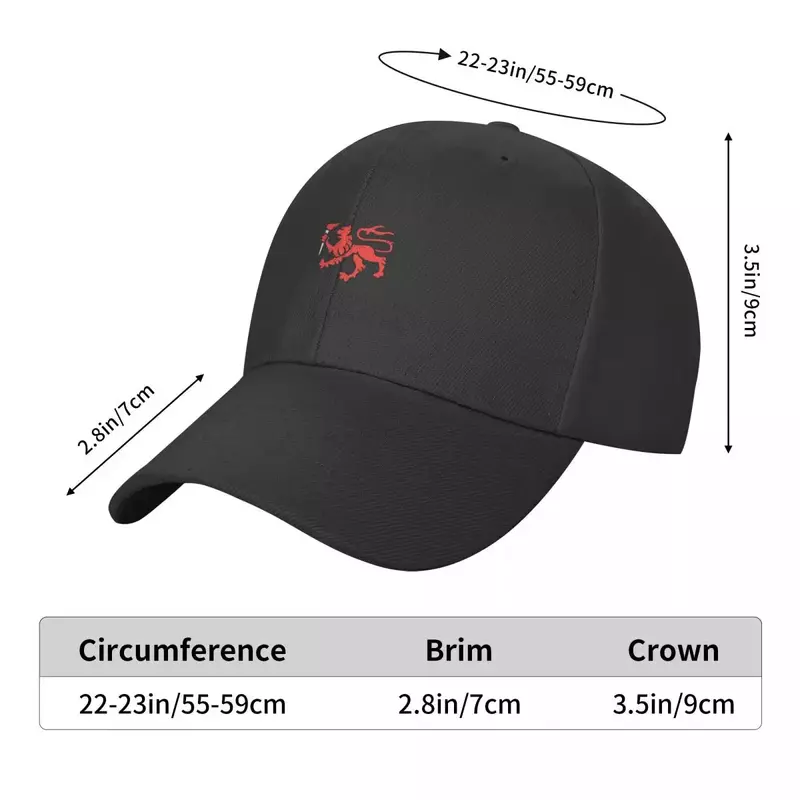 태즈메이니아 대학교 로고 야구 모자, 남성 럭셔리 블랙 브랜드, 여성 골프웨어