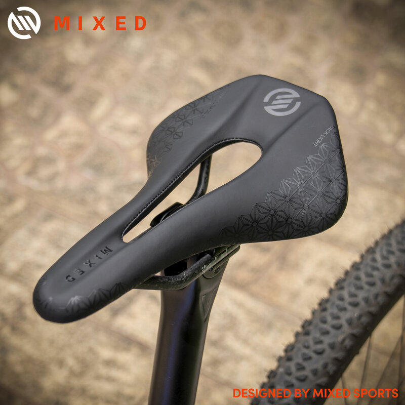 MIXED Full Carbon Fiber  5D Ultra Pack Light Weight Bike Saddle 143mm 135g for Road MTB Mountain Bicycle Carbon Seats