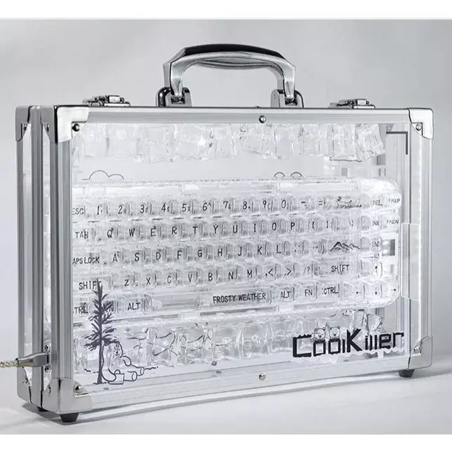 Coolkiller-Teclado mecánico CK68 para Gaming, accesorio inalámbrico con Bluetooth 2,4G, retroiluminado RGB, 3 modos, 69Key, Hot-Swap, regalo