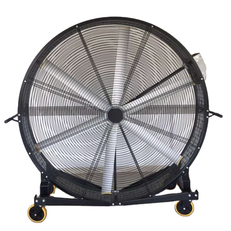 Big size 2000mm mobile movable brushless DC fan industrial cooling fan