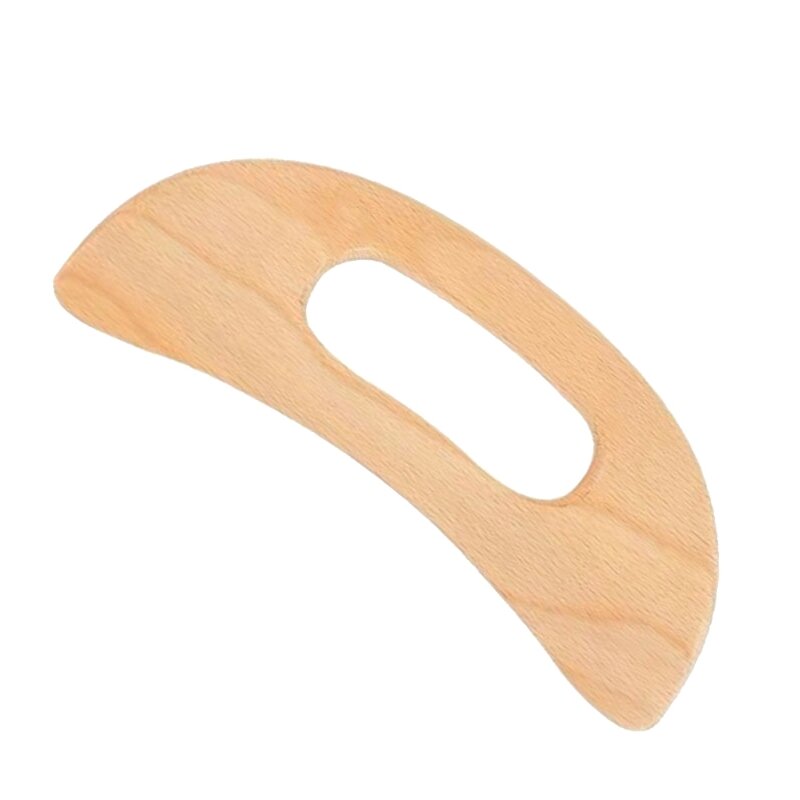 Strumenti Guasha in legno Strumento per massaggio anticellulite Legno Drenaggio linfatico Paddle Gua Sha Massaggio dei tessuti