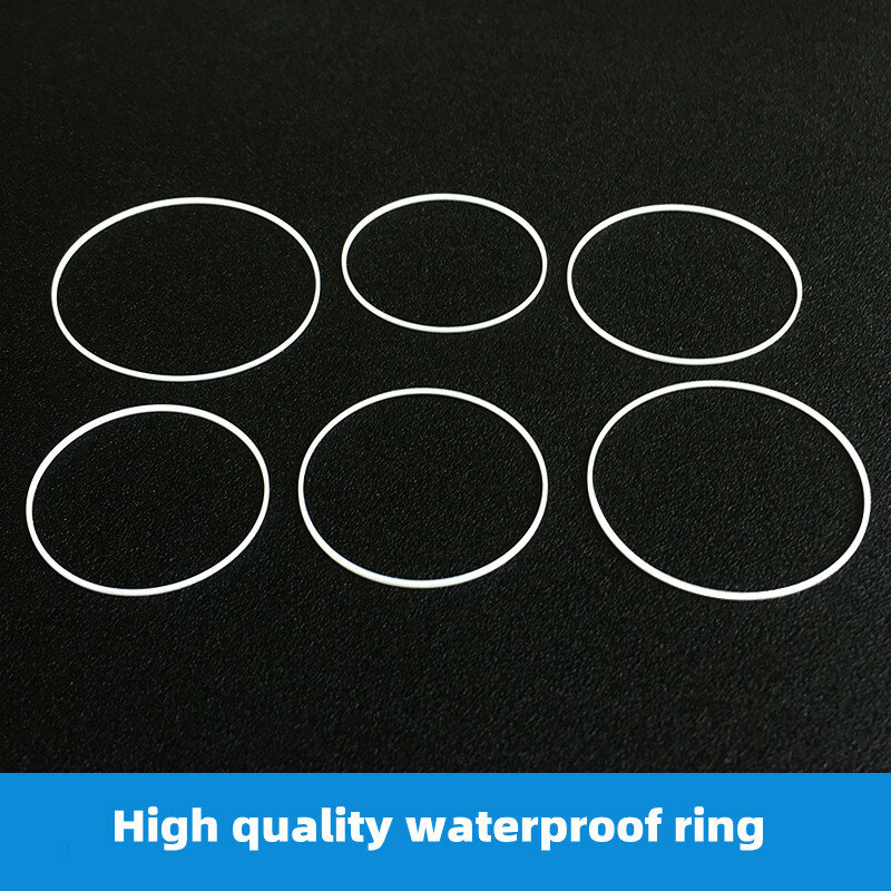 0.85mm Height I ring Watch Crystal Gasket 26mm to 35.5mm Inner Diameter for Waterproof 0.9mm to 1.2mm Thick Watch Glass YZC017