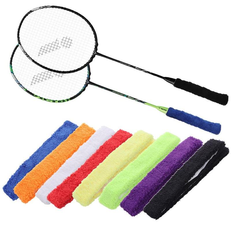 Anti-slip Over Grip Sweatband Breathable Sweat-absorbent Anti-slip Towel Badminton Grip Towel Soft Sweat Band Grip Tape
