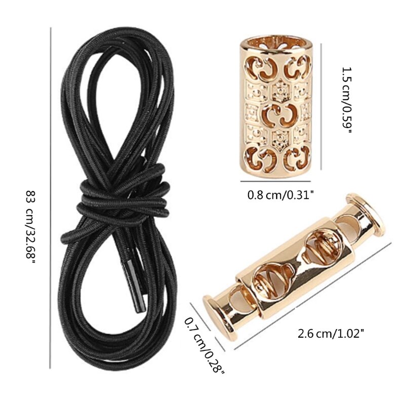 Over Knee Elastic Strap with Buckle Antislip Band Drawstring Rope Drop Shipping