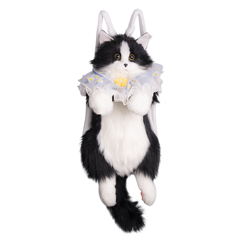 Mochila de gato lechero para muñeca, bolso cruzado, bolso de mensajero, regalo de cumpleaños