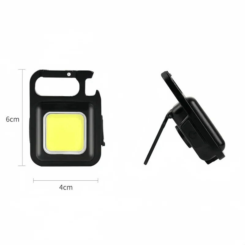 Mini luz led com suporte usb, luz portátil com clipe, melhor para uso ao ar livre