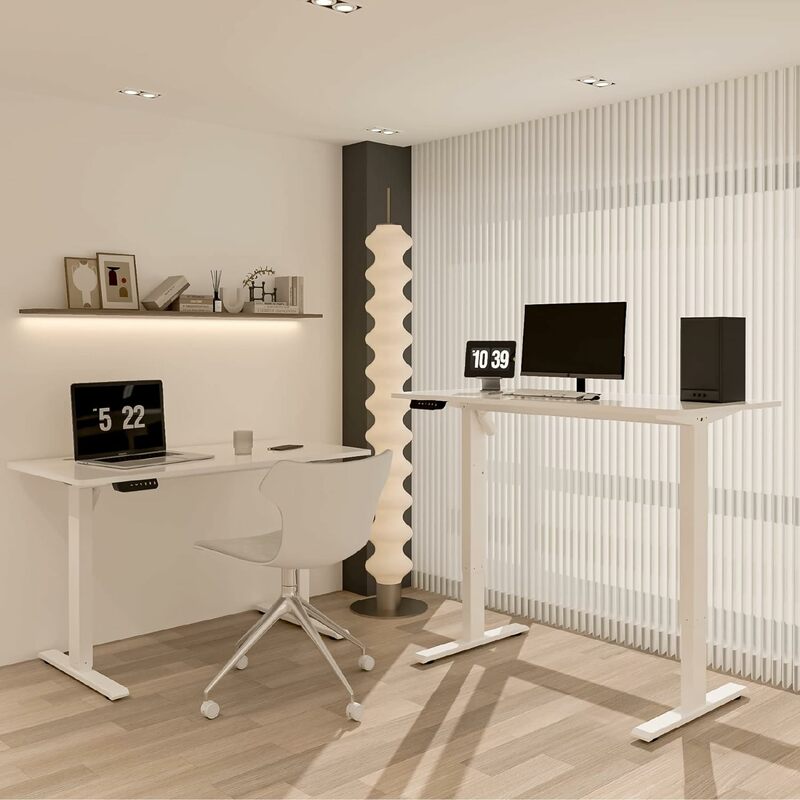 家庭やオフィス用の高さ調節可能なデスク,高さ40〜63インチ