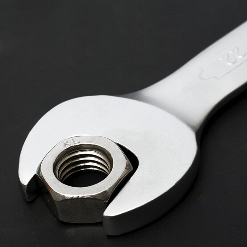 1PCS 6mm-32mm Kombination Schlüssel Dual-zweck Schlüssel arbeitssparende Anti Slip Metric Universal spanner Für Auto Reparatur Hand Werkzeug