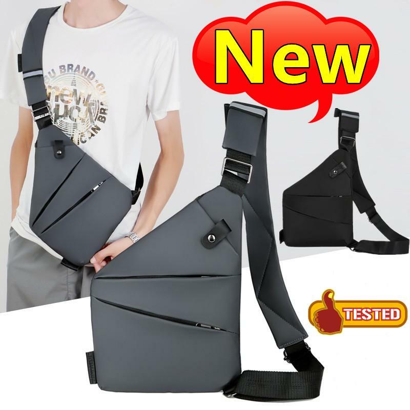 Neue multifunktion ale Brusttaschen Anti-Diebstahl Single Crossoddy Taschen für Männer wasserdichte männliche Umhängetasche Gürtel tasche Sack