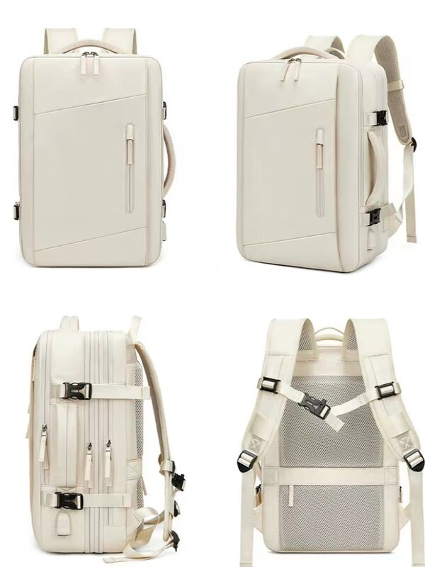 Rozszerzalny plecak podróżny o dużej pojemności, oddzielony na sucho i na mokro, torba na bagaż męski plecak biznesowy komputerowy