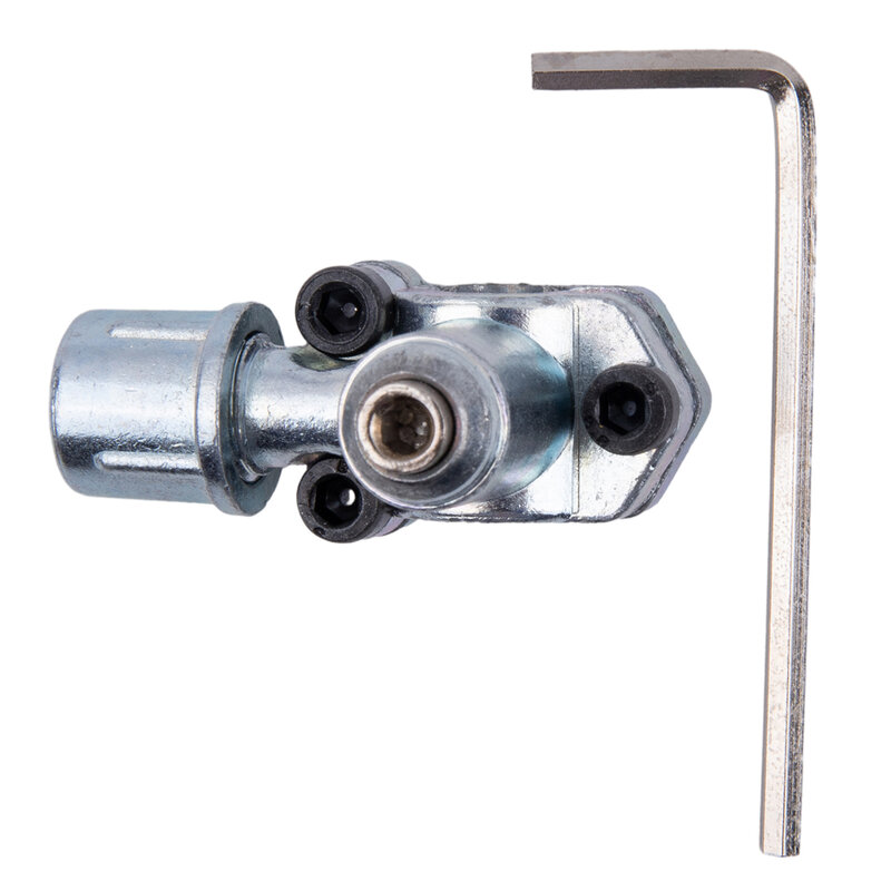 Viene con una llave hexagonal, esta válvula de perforación para nevera es conveniente de instalar, hecha principalmente de aleación de Zinc fuerte y resistente