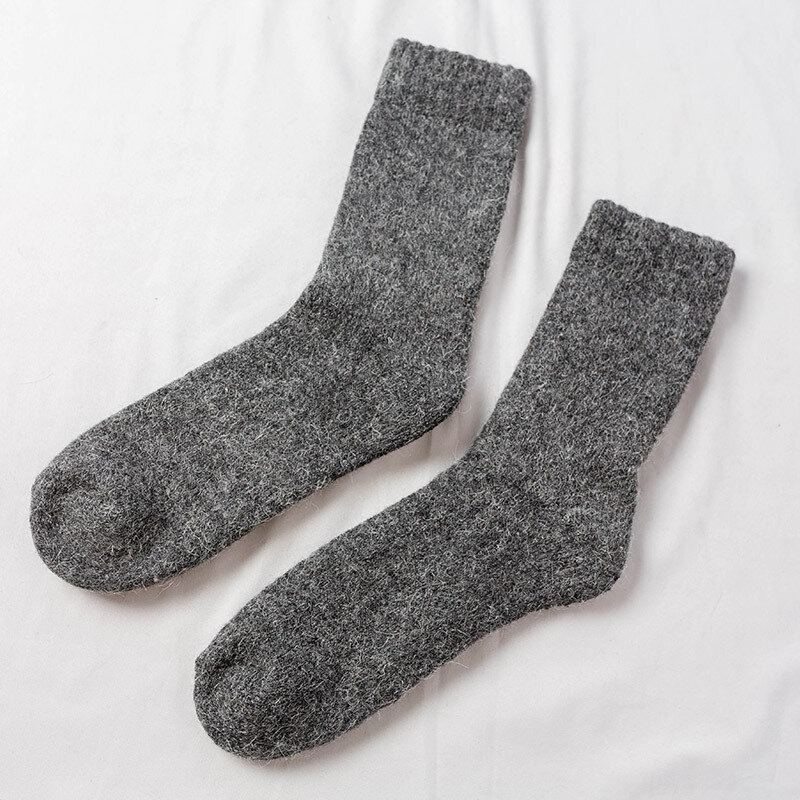 Wool Cashmere Thermal Long Sock For Women Homewear Sleeping Thicken Warm Crew Socks Women Socks Autumn Winter Calcetines Mujer