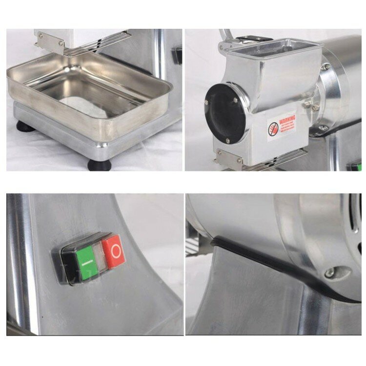 High efficiency low cost and high profits Rotary Cheese Grater Shredder Round Tumbling Box Shredder for Vegetable Nuts