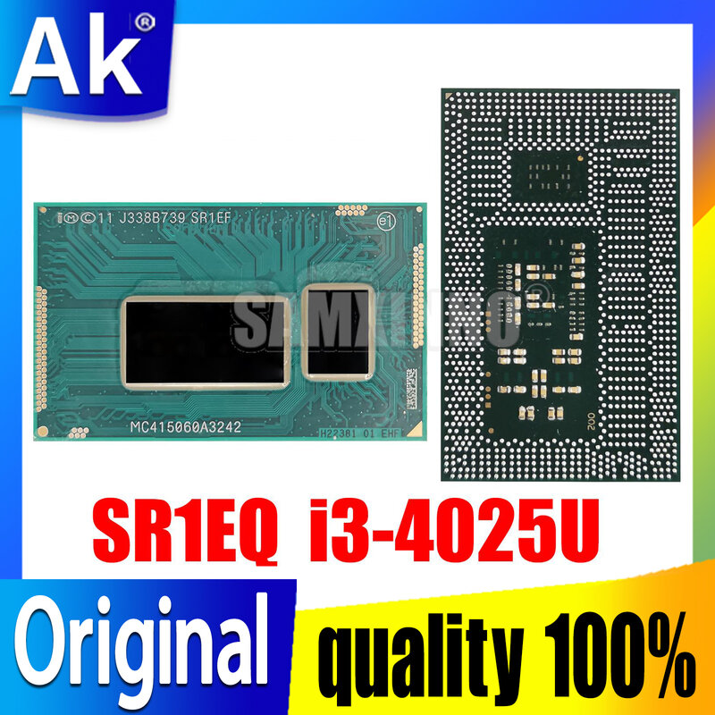100% neuer sr1eq i3-4025U bga chipsatz