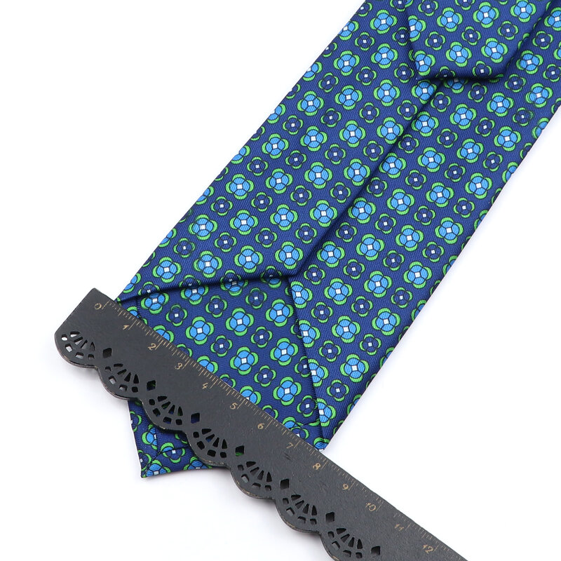 Super Soft Bohemian Silk Ties Men's Fashion 7.5cm Necktie For Men Wedding Business Meeting Gravata Colorful Novelty Printing Tie