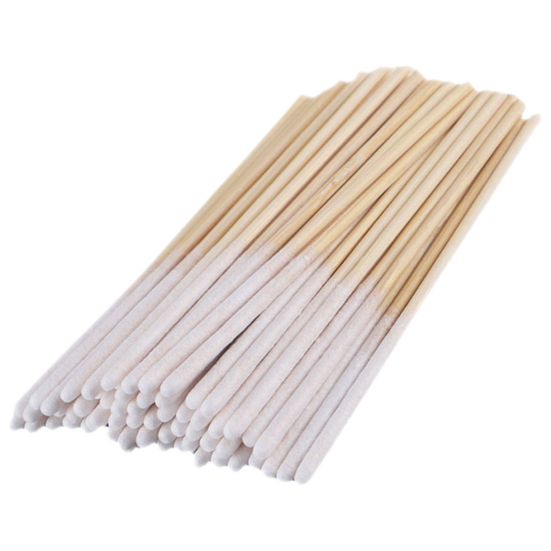 60Pcs Household Cotton Swabs Disposable Cotton Swabs Cotton Tipped Applicator Beauty Accessory
