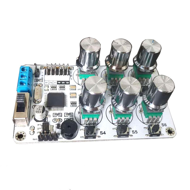 6/8 CH Rotary Knob Servo Driver 6/8 Channel PWN Controller Overcurrent Protection Servo Tester For Arduino DIY Robot Arm Board