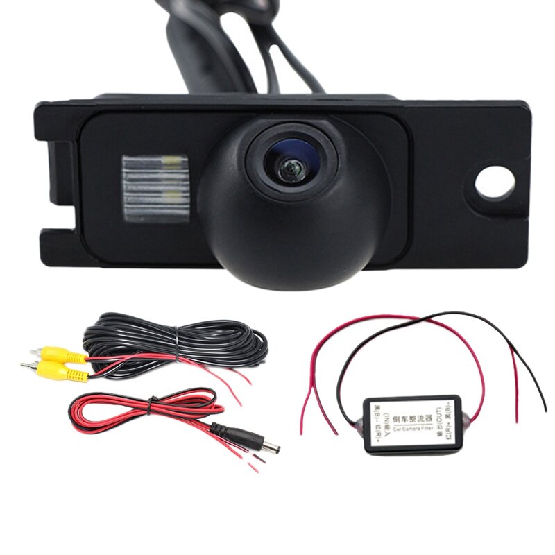กล้องมองหน้ารถยนต์สำหรับวอลโว่ S80 S60 S60L XC90 V70 XC70 1999-2009กล้องจอดรถแบบ CCD Full HD กล้องทำเครื่องหมายโลโก้