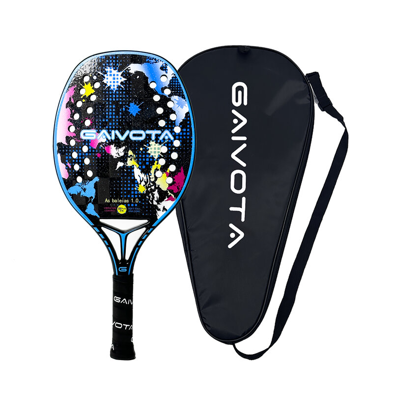 Gaivota 2023 beach Tennis racquet 24K carbon belt backpack