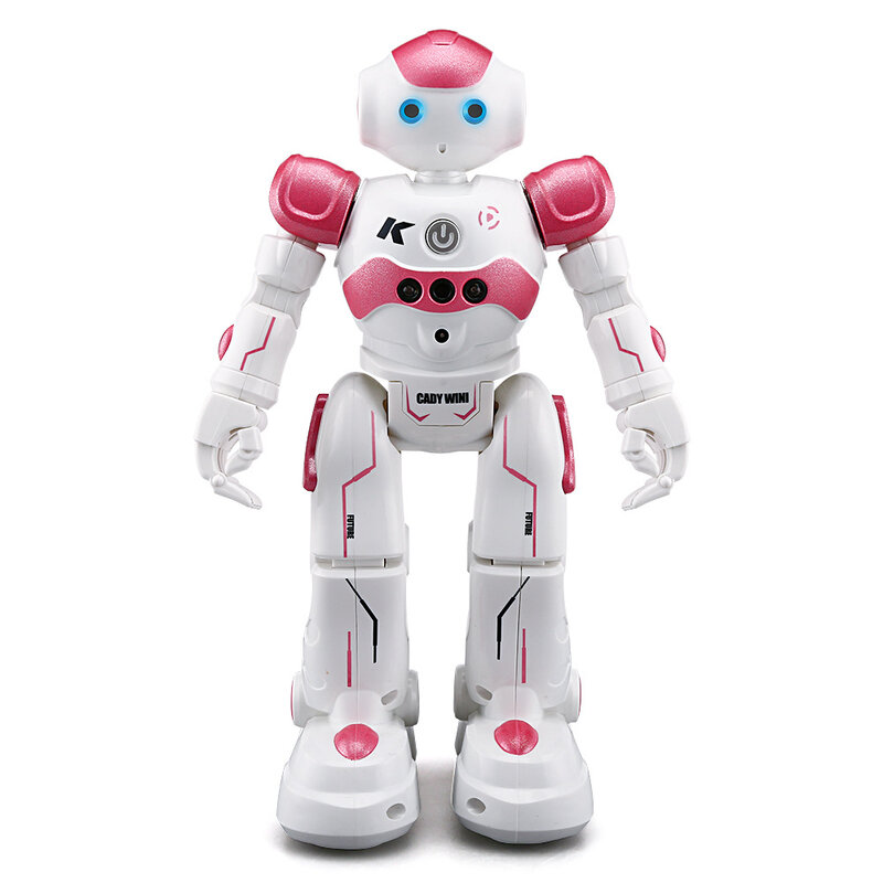 Детский пазл, электрические игрушки с пультом дистанционного управления для музыкальных танцев, интеллектуальный программируемый робот, индукционные Детские интерактивные игрушки