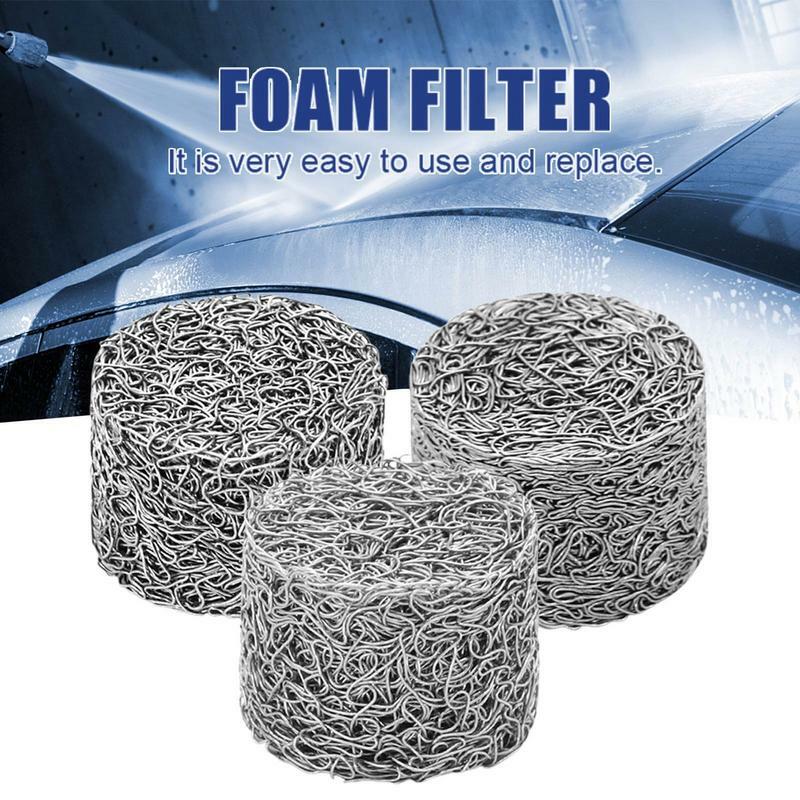 1pcs Foam Spray Mesh Filter High Quality Foam Generator Stainless Steel Foam Lance Filter Personal Car Parts Accessories