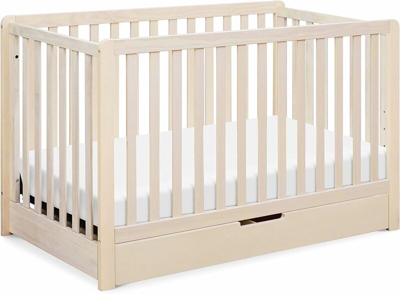 Carter's by DaVinci Colby 4-in-1 Convertible Crib with Trundle Drawer , Greenguard Gold Certified, Mattresses sold separately