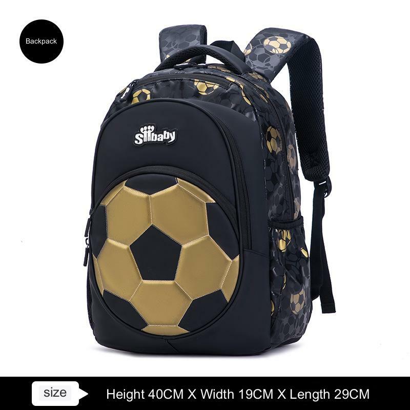 Football backpack for children schoolbag anime backpack travel school bags for teenage boy mochila escolar infantil menino