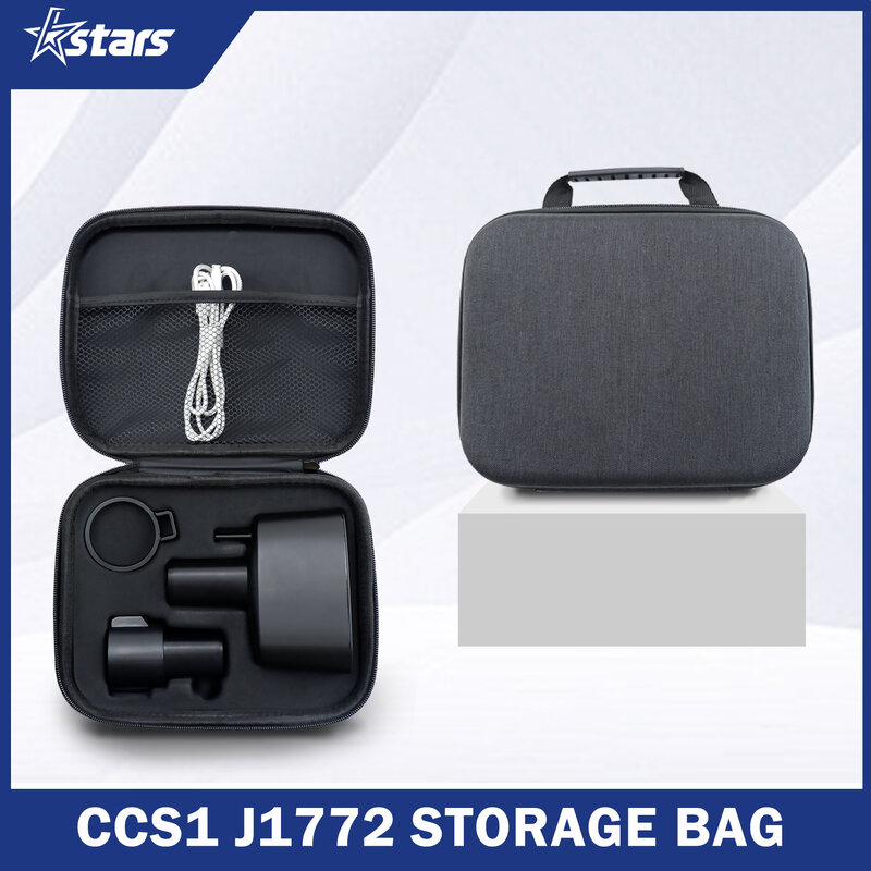 테슬라 CCS1 J1772 충전기 어댑터 보관 가방, 편리한 여행 케이스, 전기 자동차 충전 액세서리, 방수