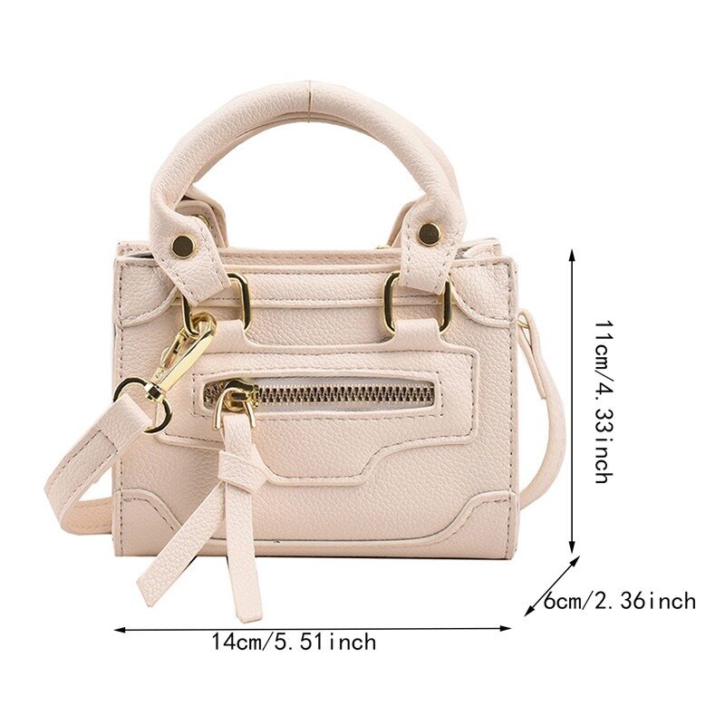 Mini Handbags For Women Lychee Pattern Candy Color Coin Lipstick Purses And Handbag Designer Bags Luxury Motorcycle Bag Sac