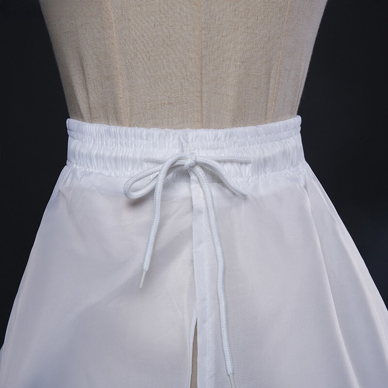 In Stock  Hot sale 3 Hoop Ball Gown Bone Full Crinoline Petticoats For Wedding Dress Wedding Skirt Accessories Slip