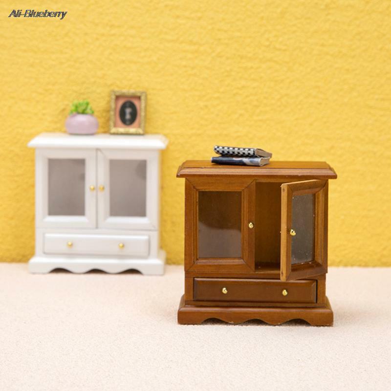 Лидер продаж! 1/12 миниатюрный кукольный домик, витрина, шкаф для кукольного дома, витрина, мебель для кукольного дома, аксессуары для украшения